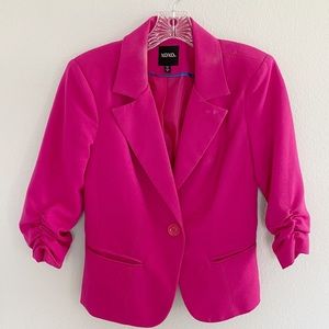 XOXO - Hot Pink Blazer, Size S